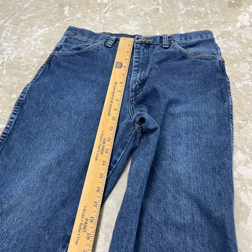 Wrangler Jeans 33x30 Blue Pants Slim 936 Cowboy Western‎ Denim Work Fits 31x30